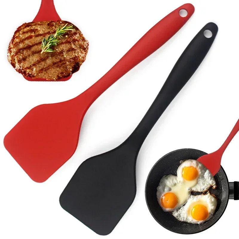Okonomiyaki Spatula - Spatula Masak Silikon Kecil 20.5cm, Sekop