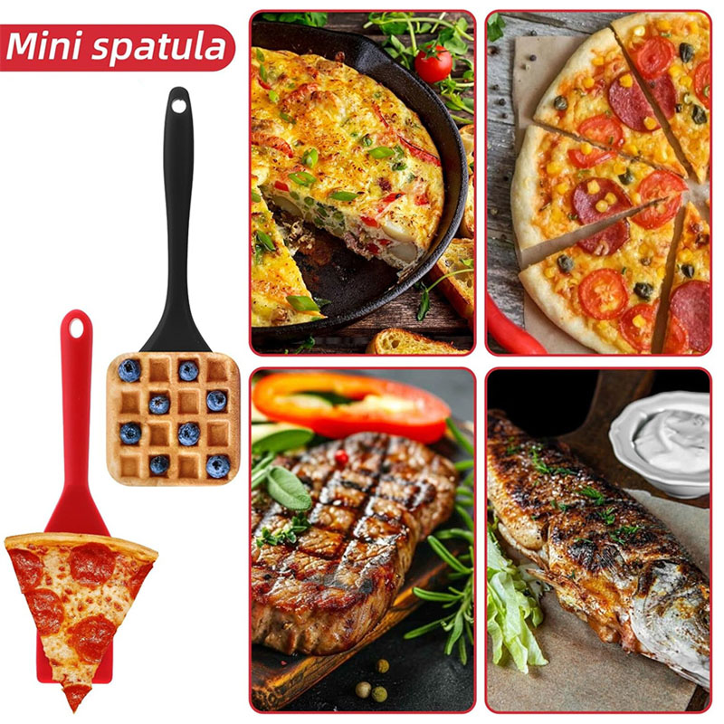 2 Buah Set Spatula Saji Browni - Okonomiyaki Spatula ulasan dan harga